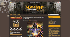 Desktop Screenshot of dezflight-underground.com